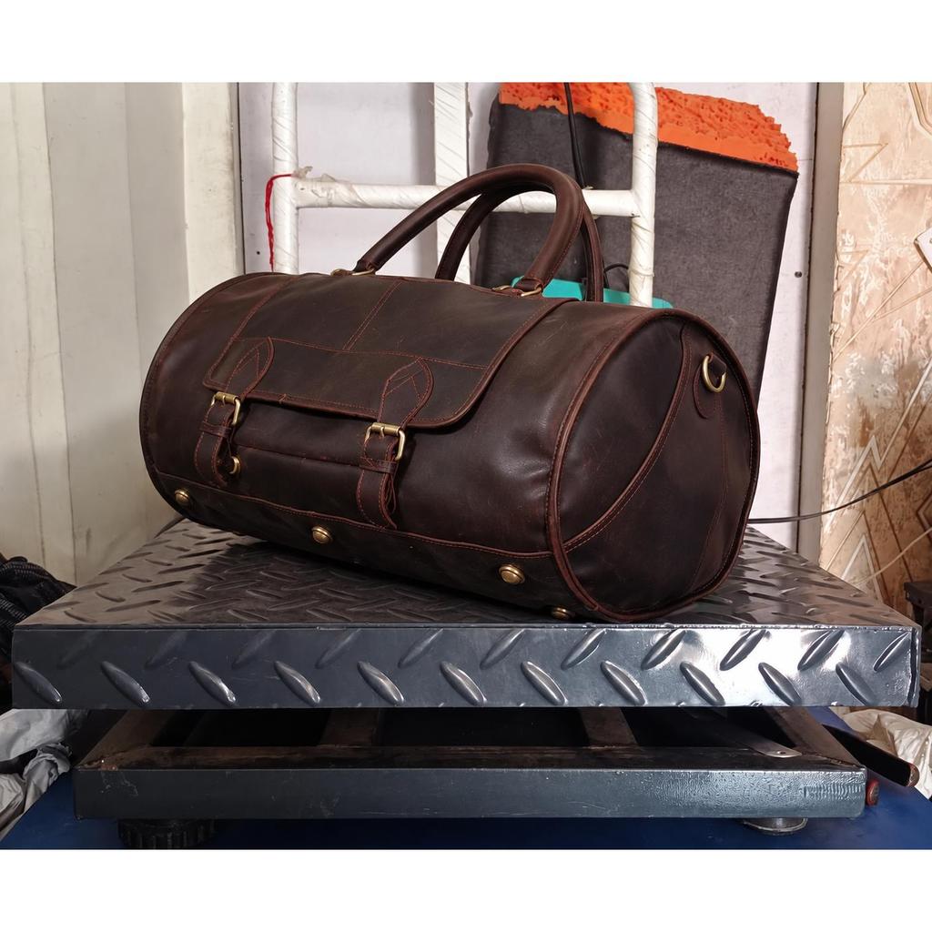 Borsa Duffel in Pelle Personalizzata da Viaggio Bagaglio a Mano per la Notte Borsa Weekender da Palestra Regalo Unico per Testimoni di Nozze Borsa Duffel Oversize