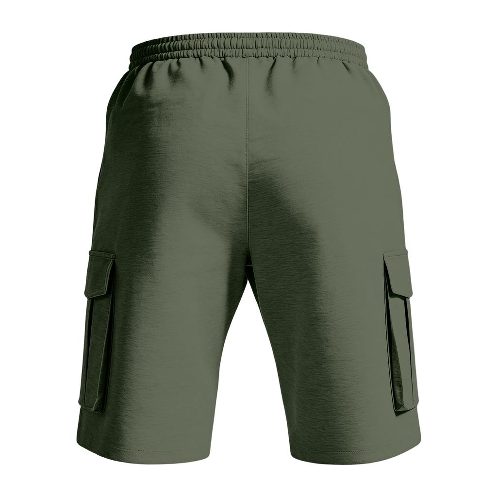 Men Drawstring Waist Casual Cargo Shorts Relaxed Fit Five Pocket Design Comfortable Lightweight Fabric Shorts