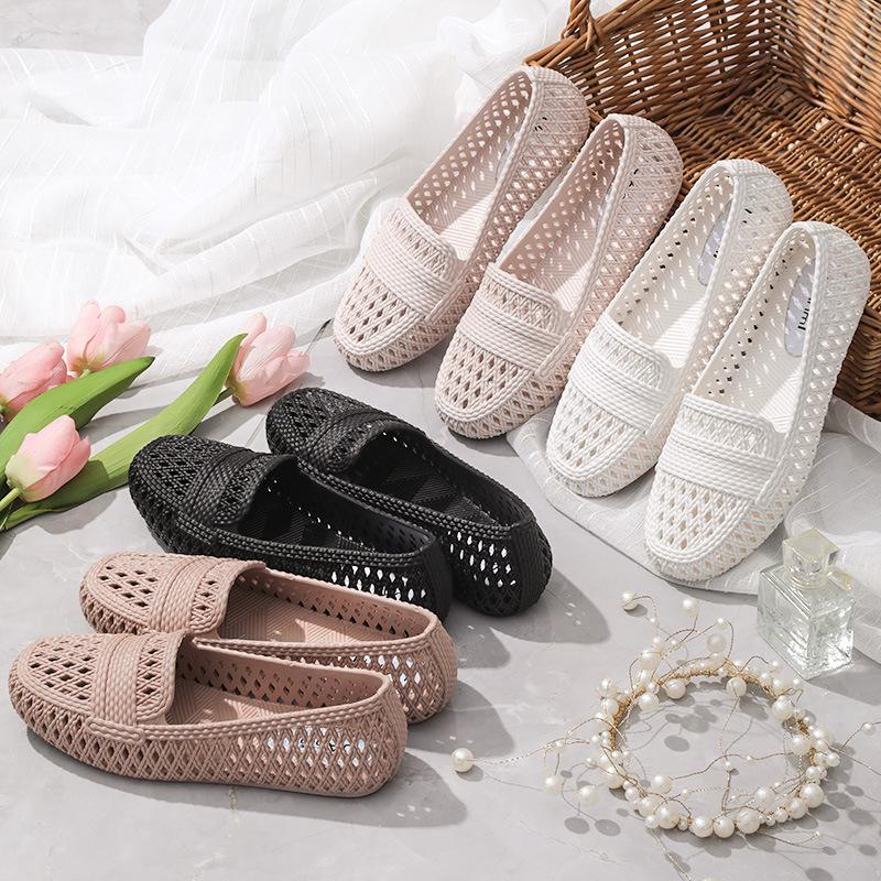 Women's Breathable Closed-Toe Sandals - Perfect for Nurses and Mothers, Soft Sole, Casual Wear