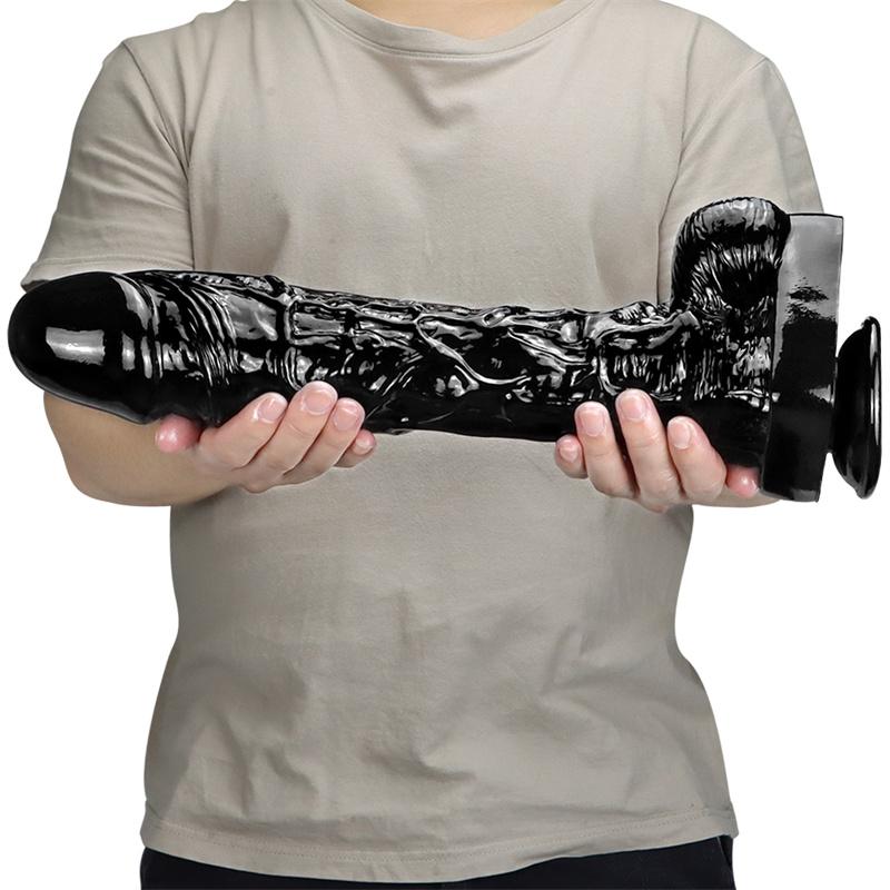 7.2cm Super Long Thick Simulation Dildo Hardcore Anal Plug Anal Chrysanthemum Toy Fake Penis