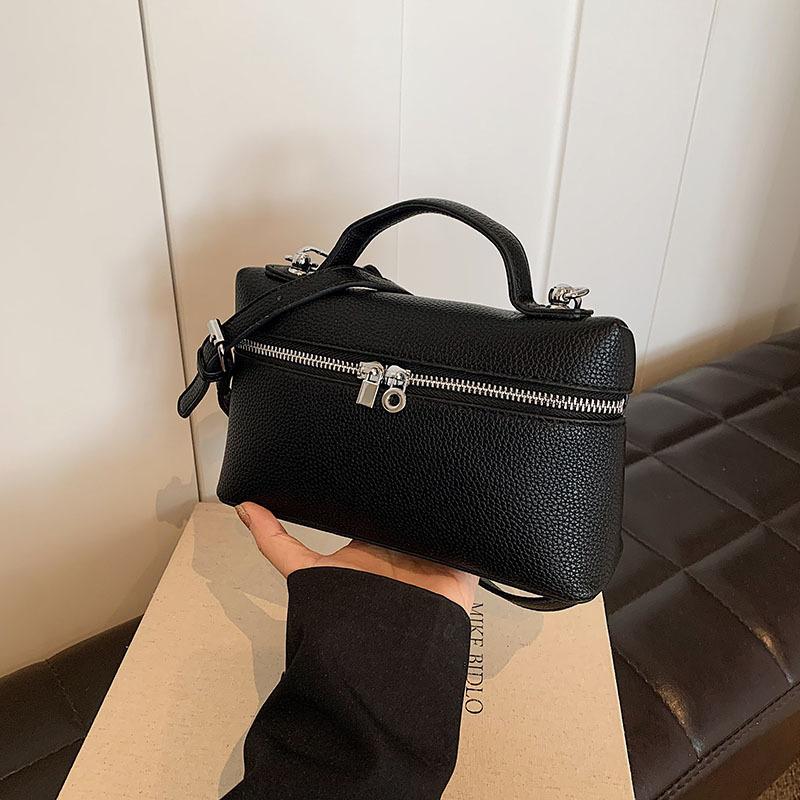 Neue modische High-End-Ketten-Tasche in Unifarbe, tragbar, Schultertasche, Umhängetasche, trendige Damenhandtasche