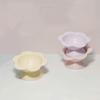 Ceramic Pet High Foot Bowl Cute Pet Drinking Feeder Anti Knock Cat Bowl  Neck Protection