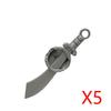 Medieval Weapons MOC Figures Building Blocks Soldiers Accessories Swords Spear Flags Shield Hammer Cowboy Guns Bricks Toys Gifts