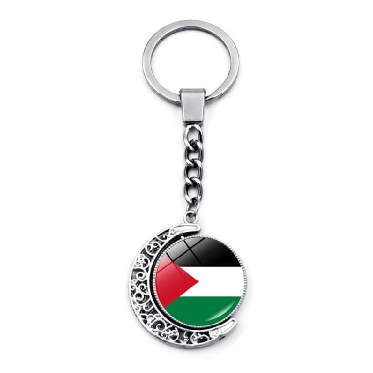 Durable PSE Flag Keychain Men Women Keyring Stylish Alloy Key Chains Ornament