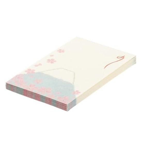 Washi Kawa Sumi Pochi Bukuro Chigirie Sakura Fujisan 10 Pieces Included