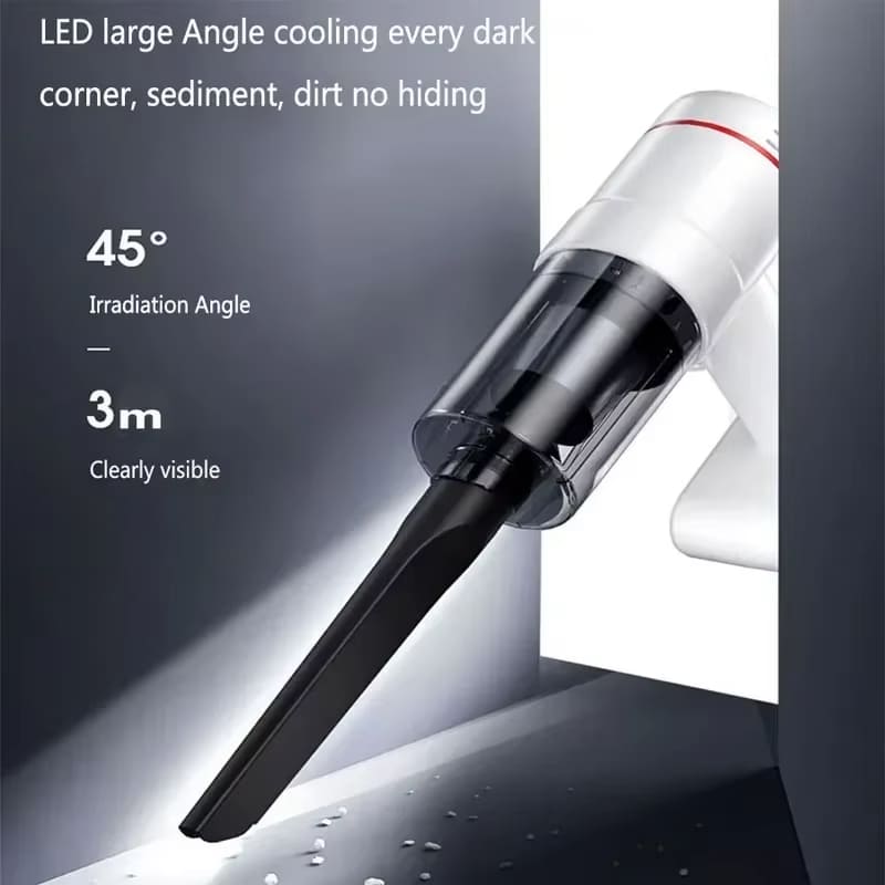 Car Wireless Handheld Vacuum Cleaner Car with Strong Suction Power Wireless High Power Portable Cleaning Robot Household Vacuum Cleaner