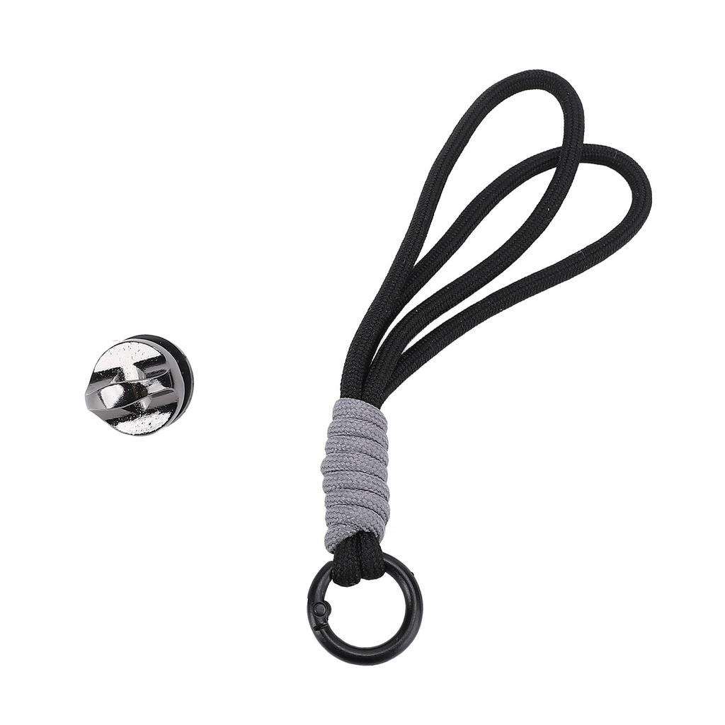 Camera Wrist Strap with 1 4 Inch Screw Black Quick Release Lanyard Anti Lost Hand Rope for Pocket 3 for 360 X4
