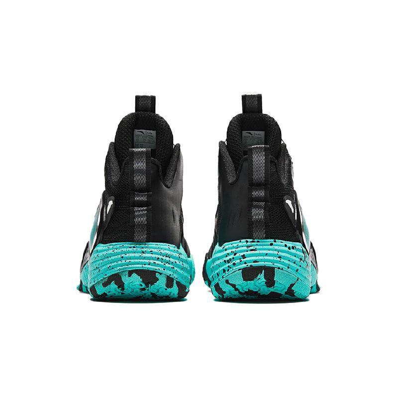Anta Comfortable Versatile Shock Absorbing Low Top Kids Basketball Shoes Kids sneaker Green 312341120-4