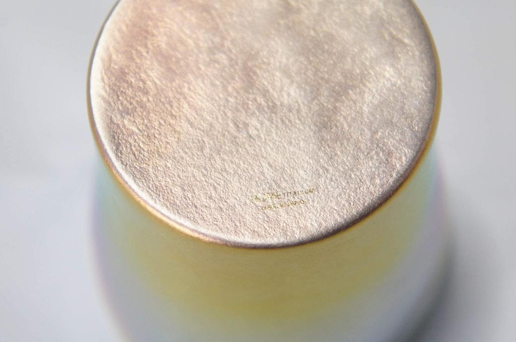 HORIE Gradient Titanium Double-Layered Tumbler, Rei Hana Titanium, 250cc, SORA Sky Blue, T15KM250G09