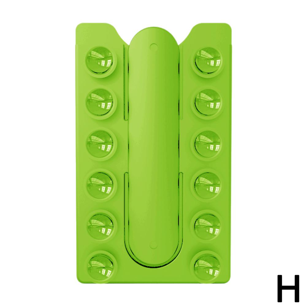 2v1 Nálepka na zadní stranu Přísavka Držák na mobilní telefon Silikonová podložka pod hrnek Stojan na smartphone na zeď Pro skleněné obklady Hladké stěny nebo Stůl