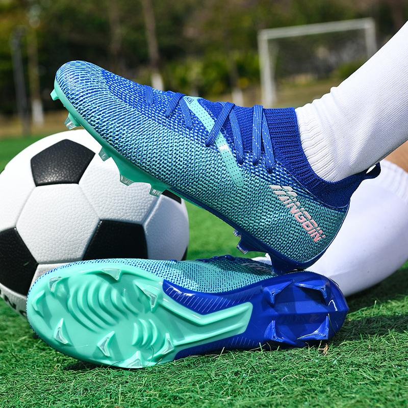 New Men Football Boots Professional Soccer Shoes Cleats Futsal Women Unisex Ultralight  High-quality TF/FG Sneakers