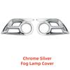 Auto-Upgrade ABS-Kunststoff Chrom-Zubehör Verchromte Nebelscheinwerfer-Abdeckung Zierleiste Klebe-Stil Für Toyota Hilux Vigo 2012 2013 2014 2015