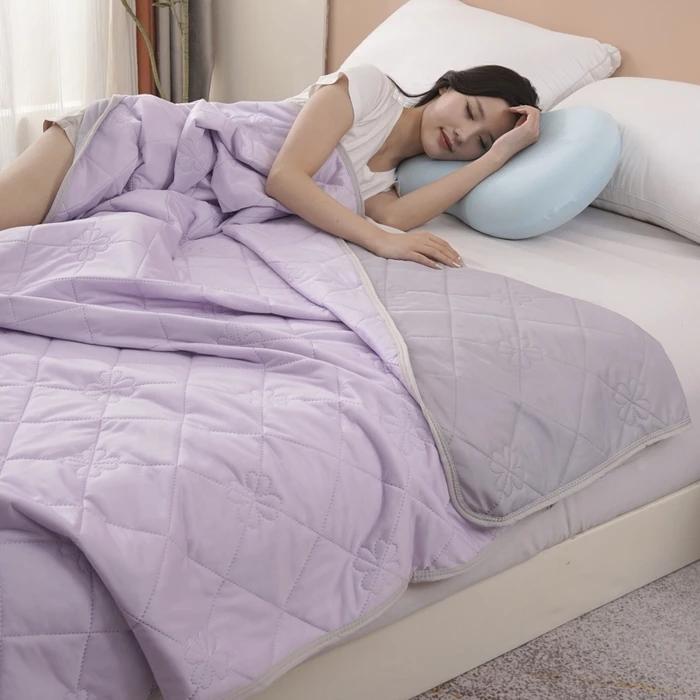 New Cool Silk Xia Liang Quilt Class A Solid Color Simple Wind Summer Quilt Cold Xia Liang Air Conditioner Quilt