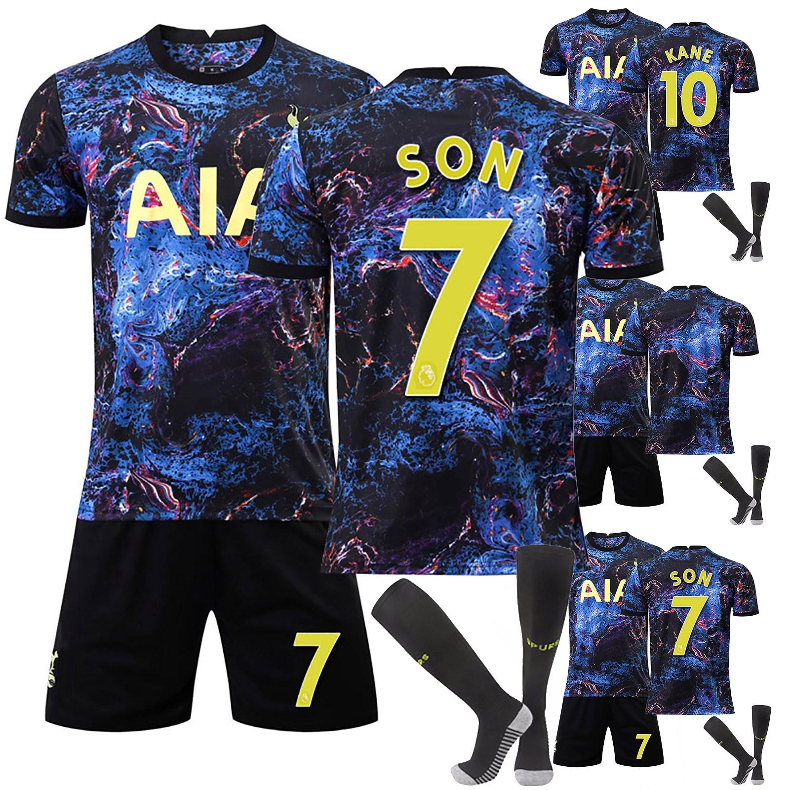 

2122 Tottenham Away Jerseys Children s Football Training Suit Set 20 жовтий