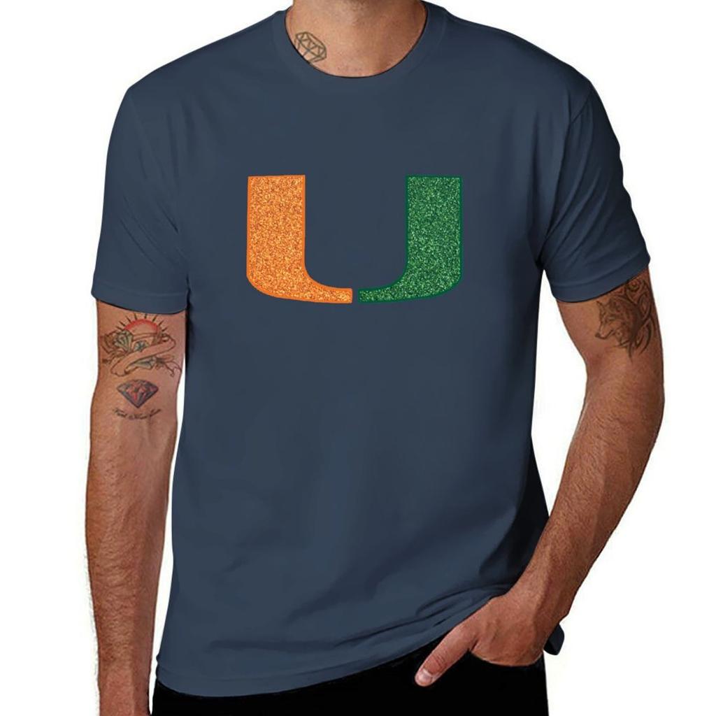 Miami Glitter U Tshirt Urban Style Print Tshirt