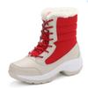 Ankel Boots for Women Winter Outdoor Warm Snow Boots Chunky Platform Waterproof Non-slip Warm Shoes Woman Boots Plus Size Casual