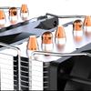 6 Heat Pipe CPU Air-Cooled Cooler 4Pin PWM PC Radiator Fan for Intel LGA 1366 1700 1200 1150 1151 1155 2011 X79 X99 AM3 AM4 AM5