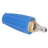 High Pressure Washer Nozzle 1 4in Quick Connector Pressure Washer 4000PSI Cleaning Rotating Nozzle 045 Hole