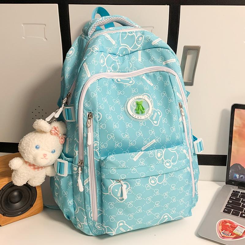 Elementary School Girls Junior High School Students High School Students College Boys Backpack Printed Backpack