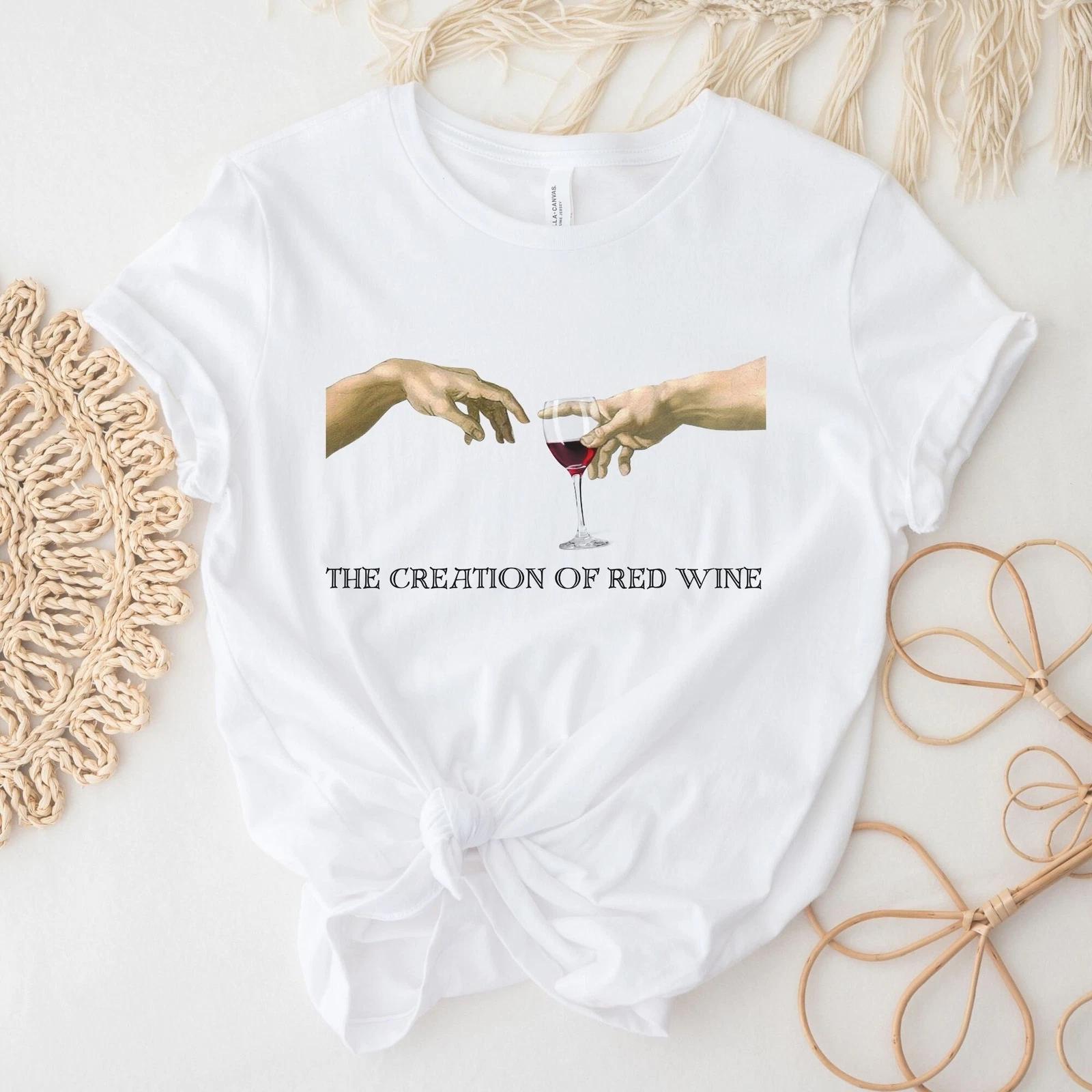 The Creation Of Red Wine t-shirt 2XL