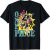 Anime Gruppenfoto Burst Charakter Collage T-Shirt