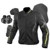 Motorcycle Jacket Protective Half Mesh Jacket 12955 For and Autumn Mesh Material CE Standard Level 2 CE Standard Protector Black S [KOMINE] JK-146