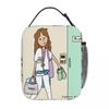 Comfort Doctor Nurse Lunch Bag Enfermera En Apuros Cute Lunch Box For Unisex Work Portable Insulated Cooler Bag Tote Food Bags