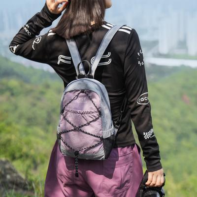Schoolbag New Lightweight Outdoor Backpack Men's and Women's Medium Commuter Light Mountaineering Cycling Bag Large Capacity Crossbody Bag