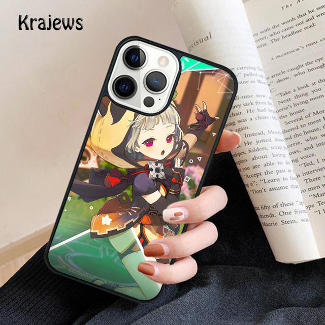 Anime Genshin Impact Sayu Phone Case For iPhone 17 Air 16 15 14 Max Plus 11 12 13 Pro Max Phone Cover coque Fundas