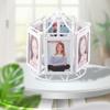 Personalized Rotating Puzzle Photo Frame 5-inch DIY Display Frame Photo Albums  Wedding Photos
