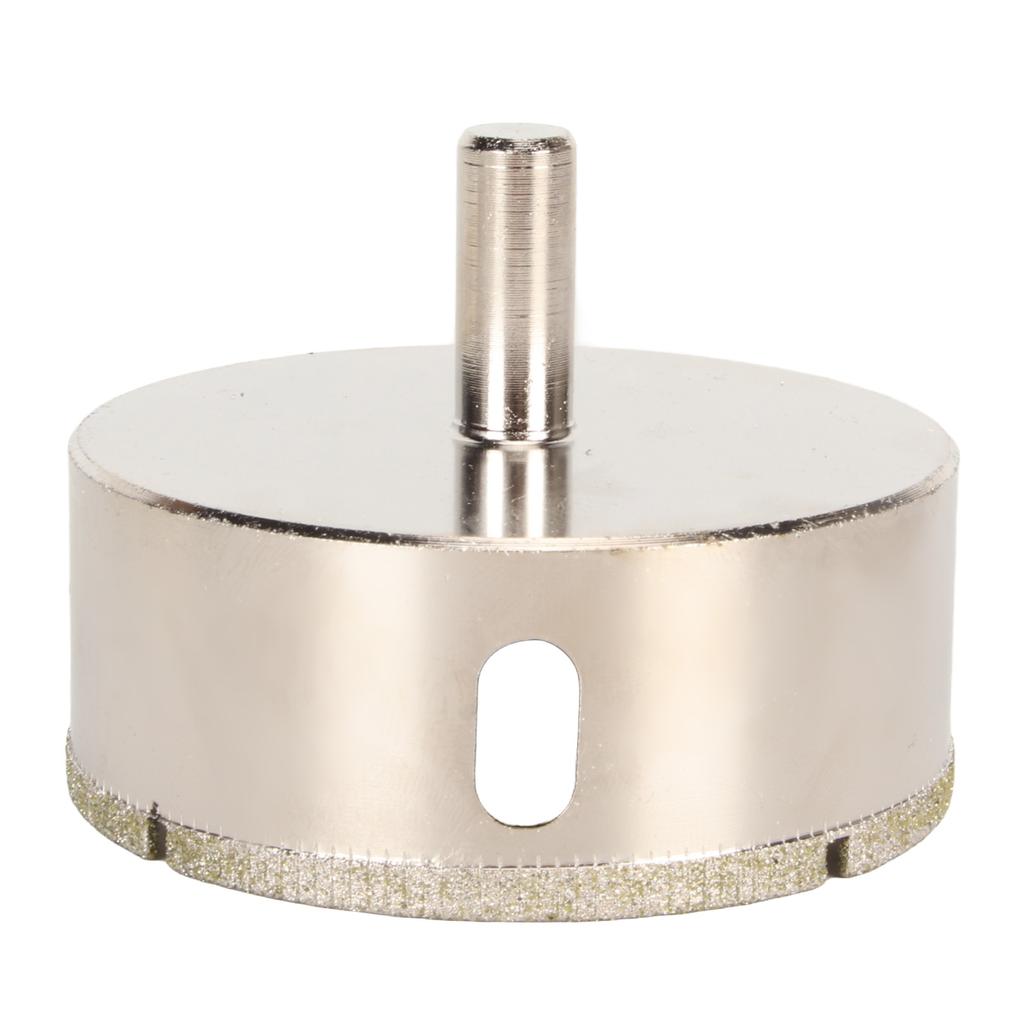 75mm Lochsäge Bohrer Diamantbeschichtung Vernickelt Lochöffner für Keramikfliesen Marmor Glas
