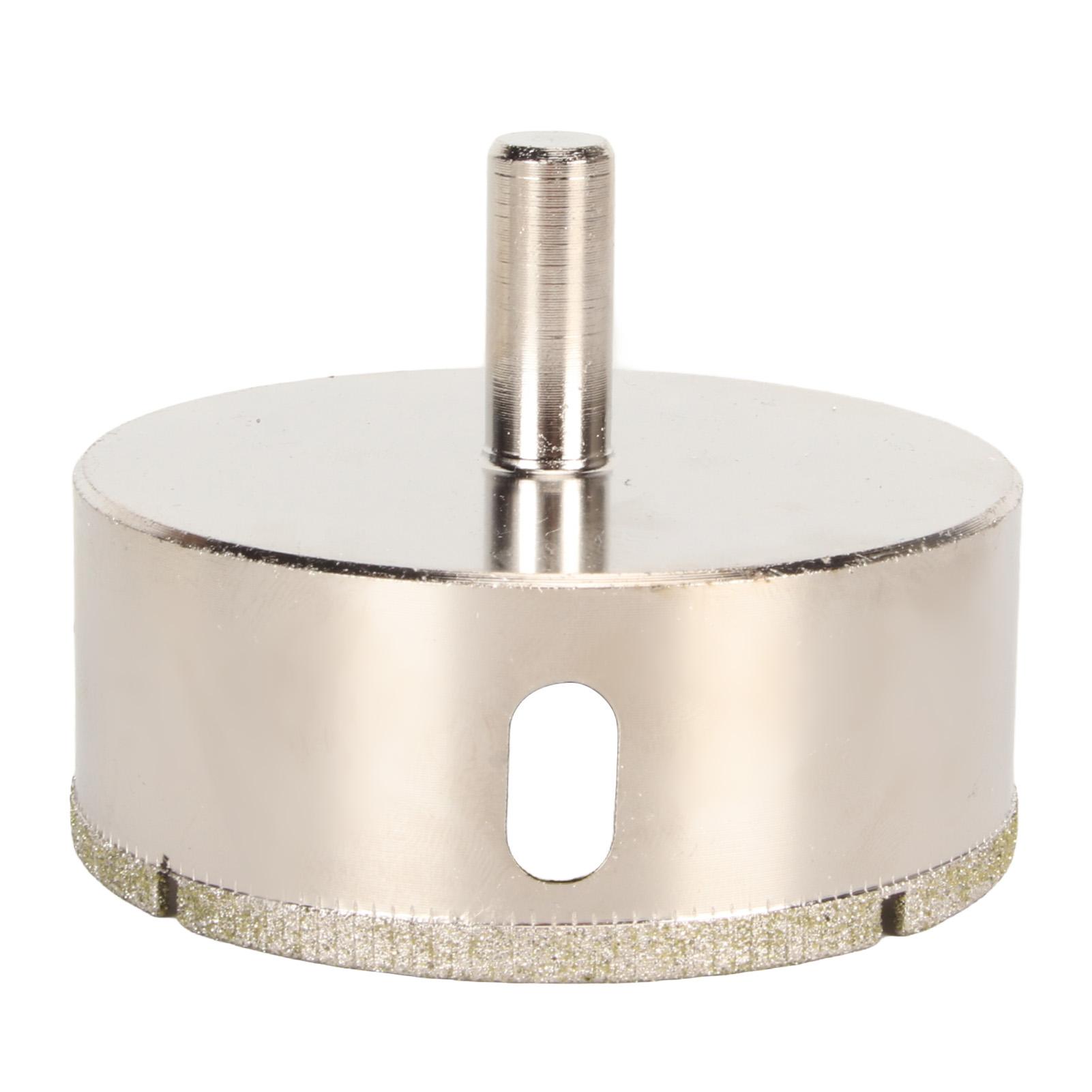 

75 мм Корончатое сверло Алмазное покрытие Никелированное Открывалка для отверстий для Керамической плитки Мрамора Стекла