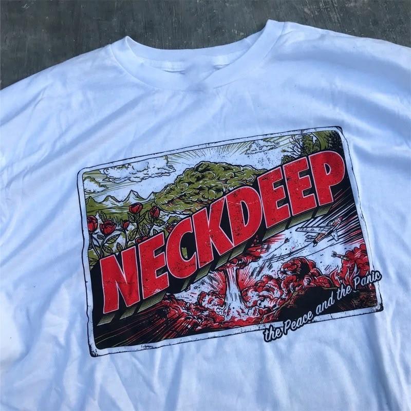 Rare Neck Deep WHITE T-Shirt Unisex S-5XL NI536 Unisex T-Shirt S