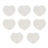 8pcs Stress Balls Soft TPR Relieve Anxiety Heart Shape Stress Relief Squeeze Ball Toys Slow Rising