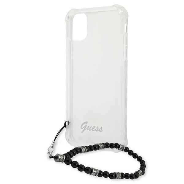 Guess Guhcp12Lkpsbk Iphone 12 Pro Max6,7  Transparent Hardcase Black Pearl