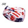 Diadema de Tela con Estampado de Bandera Suave para el Día de la Independencia con Estrellas Accesorios para el Cabello Americanos Diseño de Rayas Diadema Patriótica Festiva Accesorios Julio