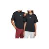 Nike Solid Color Logo Print Short Sleeve T-Shirt Unisex Tops Black FD8523-690