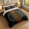 3Pcs Bedding SetNetherlands National Team Soft Bed Sheet and Two Pillowcases Home Bedroom Decor