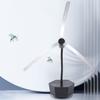 Fly Repellent Fan with Reflective Safe Blades Portable Soundless Widely Used Picnic BBQ Party Portable Table Fly Fan