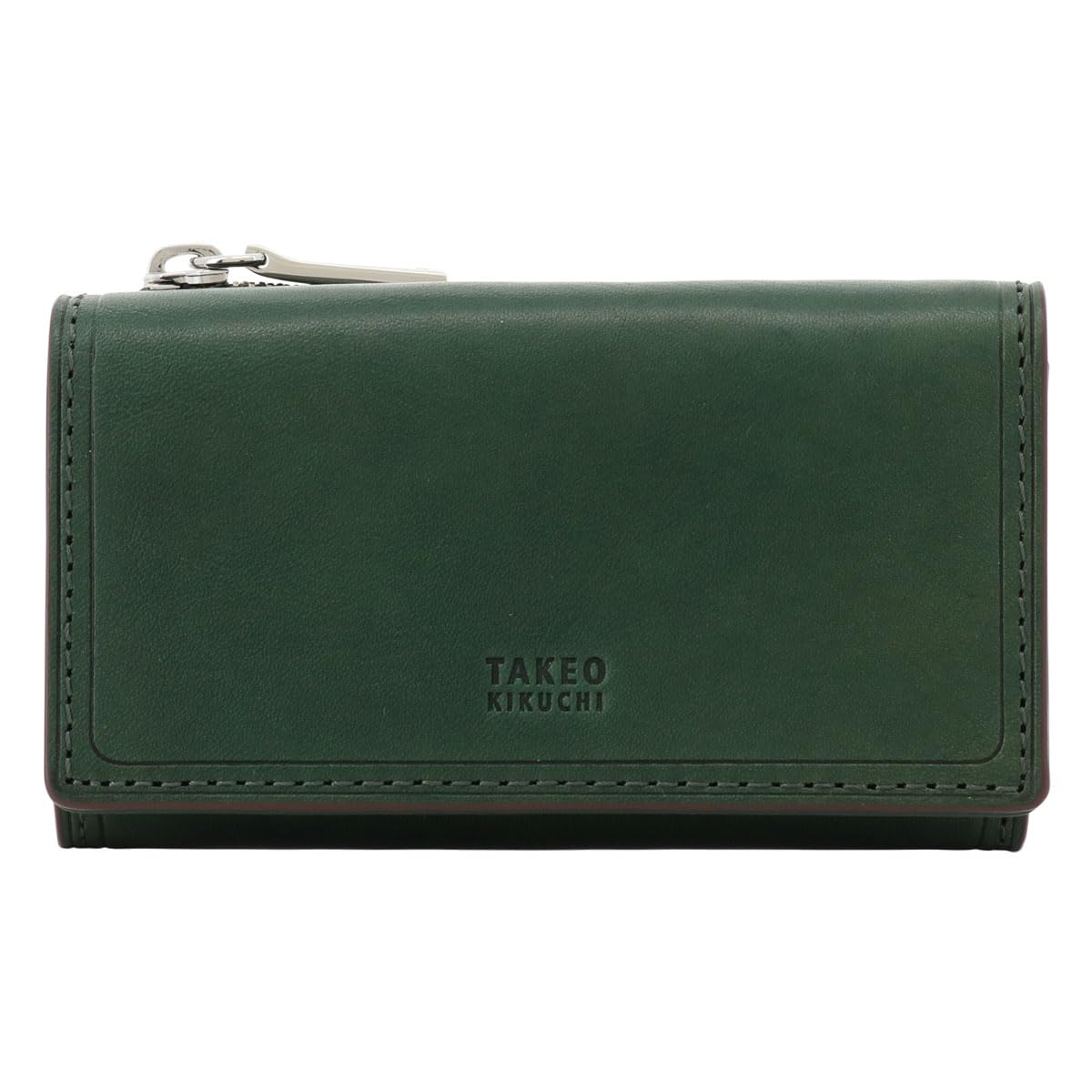 

Key Case Genuine Leather Corti 742623 Green [Takeokikuchi] Men s [05]