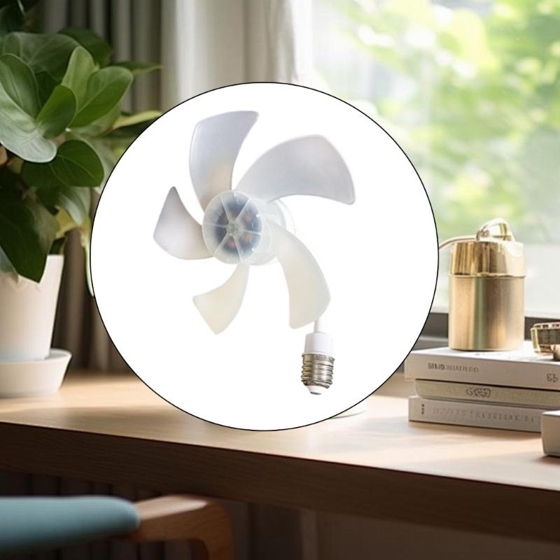 Ceiling Fan Ceiling Light with Fan Ceiling Fan 3 Wind Speeds LED Ceiling Garage Light Plastic Texture for Indoor Use