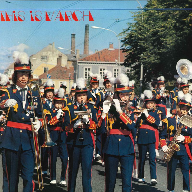 LP Record VARIOUS  MarchMarchMarch 30AP154950 CBS SONY 1975 Japan Military Used