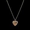 Heart Locket Necklace Alloy Material Party Jewelry Gift for Wedding Anniversary