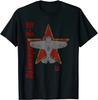 Vintage Soviet Russia Cyrillic Polikarpov I-16 Fighter Aircraft T-Shirt. Cotton Short Sleeve O-Neck Mens T Shirt New S-3XL