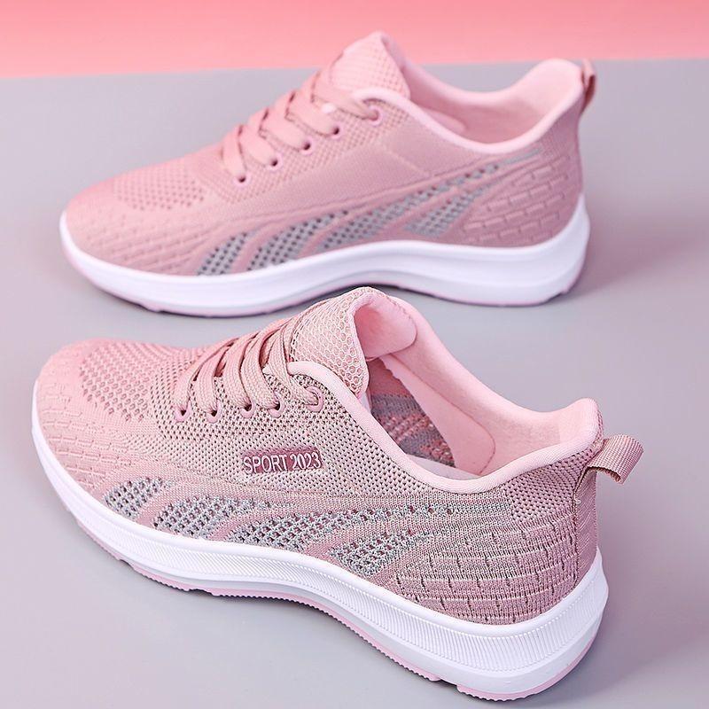 Fashion Women Sneakers Casual mesh shoes Summer Breathable Women Shoes Anti Slip Wear-resistant Platform Sneakers Zapatillas De Mujer