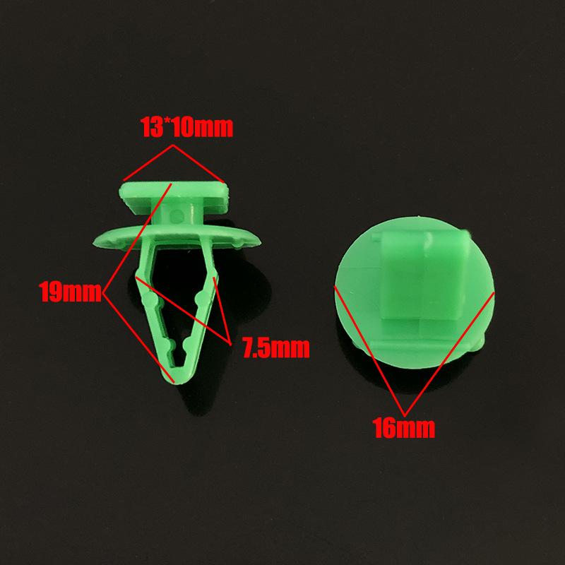 Honda Acura CRV Panel & Mudguard Clips, 7.5mm Hole