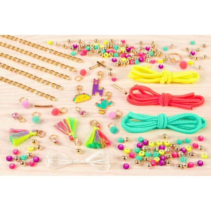 Jeu De Fabrication De Bracelets - Make It Real - Les Filles En Or/néon - 180 Pièces