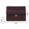 Leather Car Trunk Storage Box with Logo - Multifunctional Folding Organizer