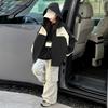 Girls' 3-in-1 Windbreaker Jacket: Autumn/Winter 2025, Large Child, Waterproof Outdoor Clothing