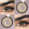 AMARA Colored Contacts Lenses Brown Eyes Natural Contacts Gray Beautiful Pupils Blue Eye Lens Yearly Green Beauty Makeup Lens